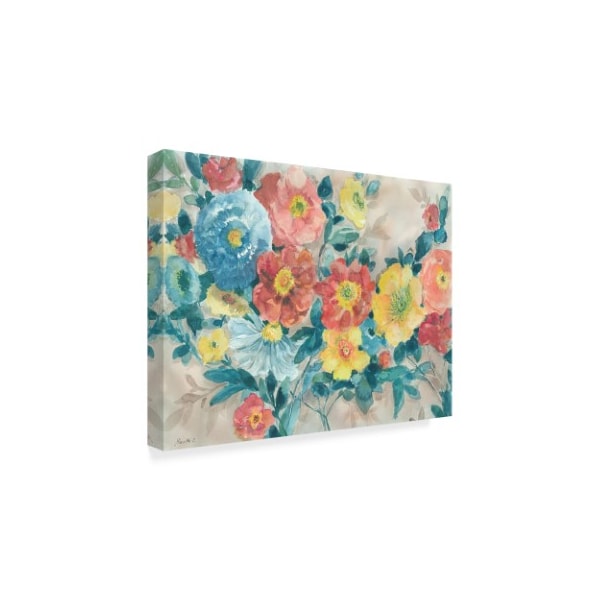 Marietta Cohen Art And Design 'Spring Is Here Floral' Canvas Art,14x19